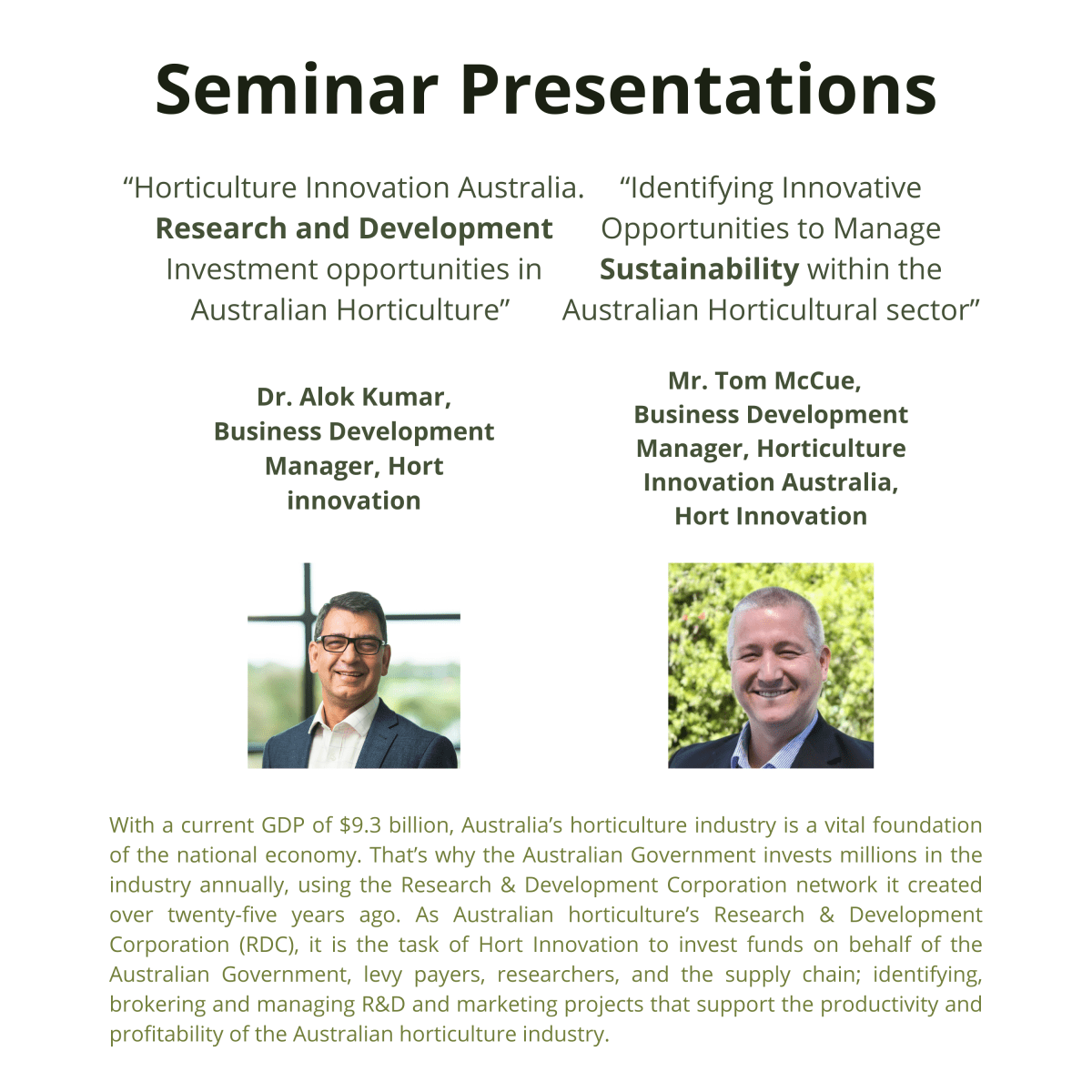 Business Opportunities for Israeli Agritech Companies in the Australian Horticulture&nbsp;Industry