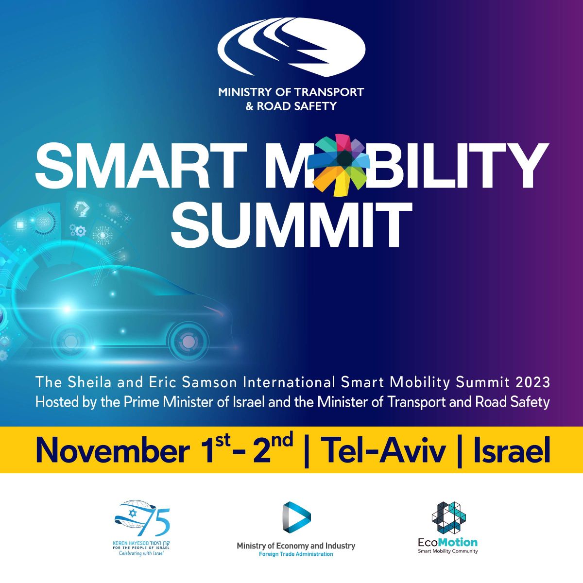 Postponed: Smart Mobility Summit&nbsp;2023