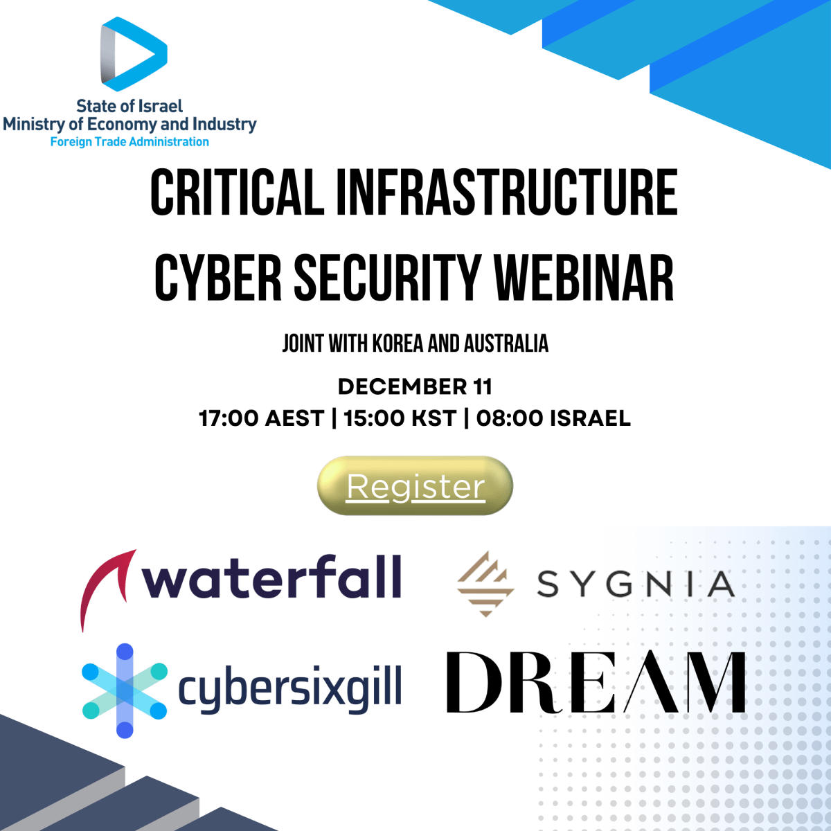 Critical Infrastructure Cyber Security&nbsp;Webinar