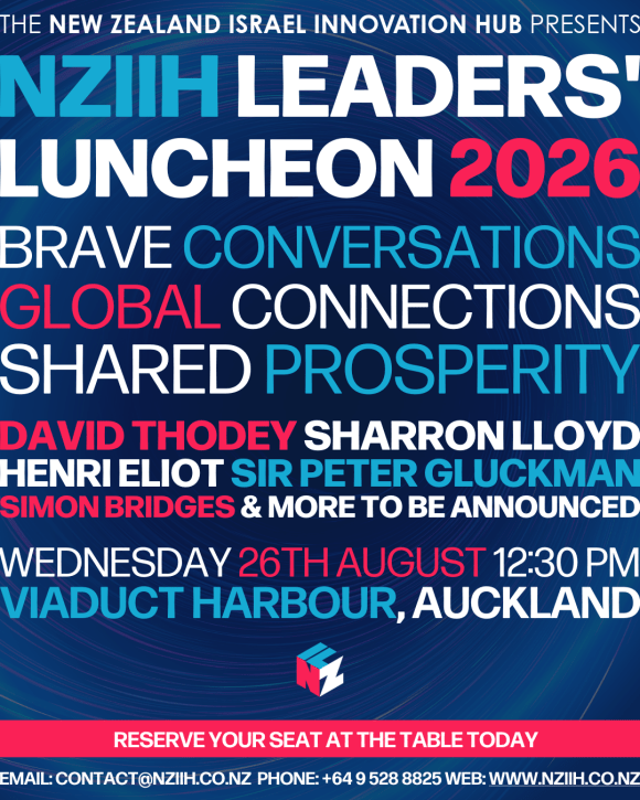Partner Event | Brave Conversations. Global connections. Shared prosperity | New Zealand Israel Innovation&nbsp;Hub